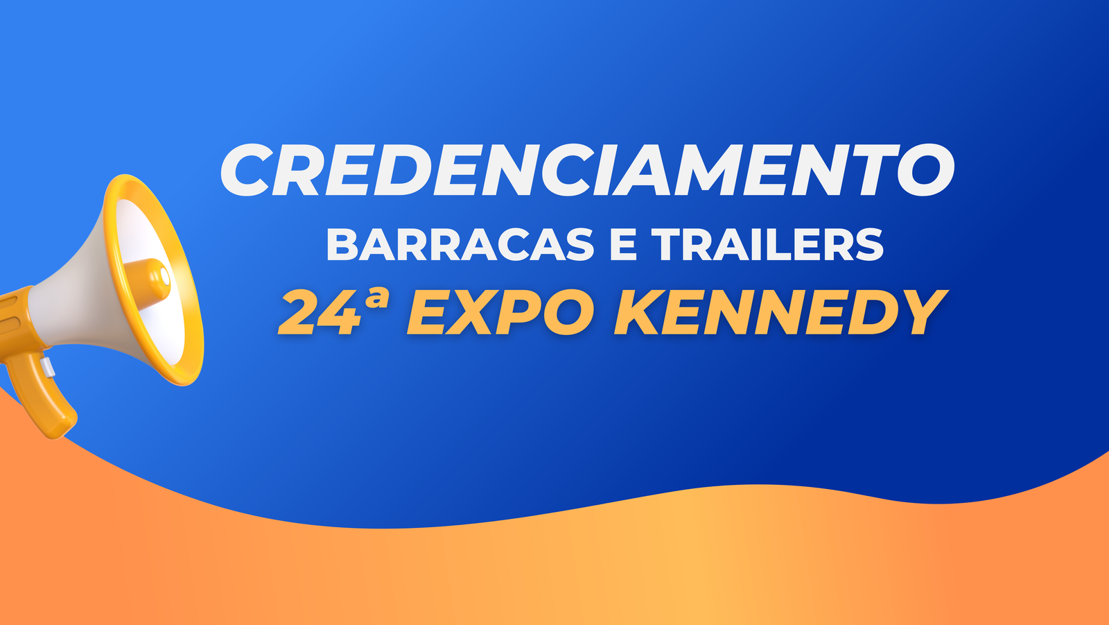 Credenciamento de barracas e trailers para a 24ª ExpoKennedy começa nesta segunda-feira (19)