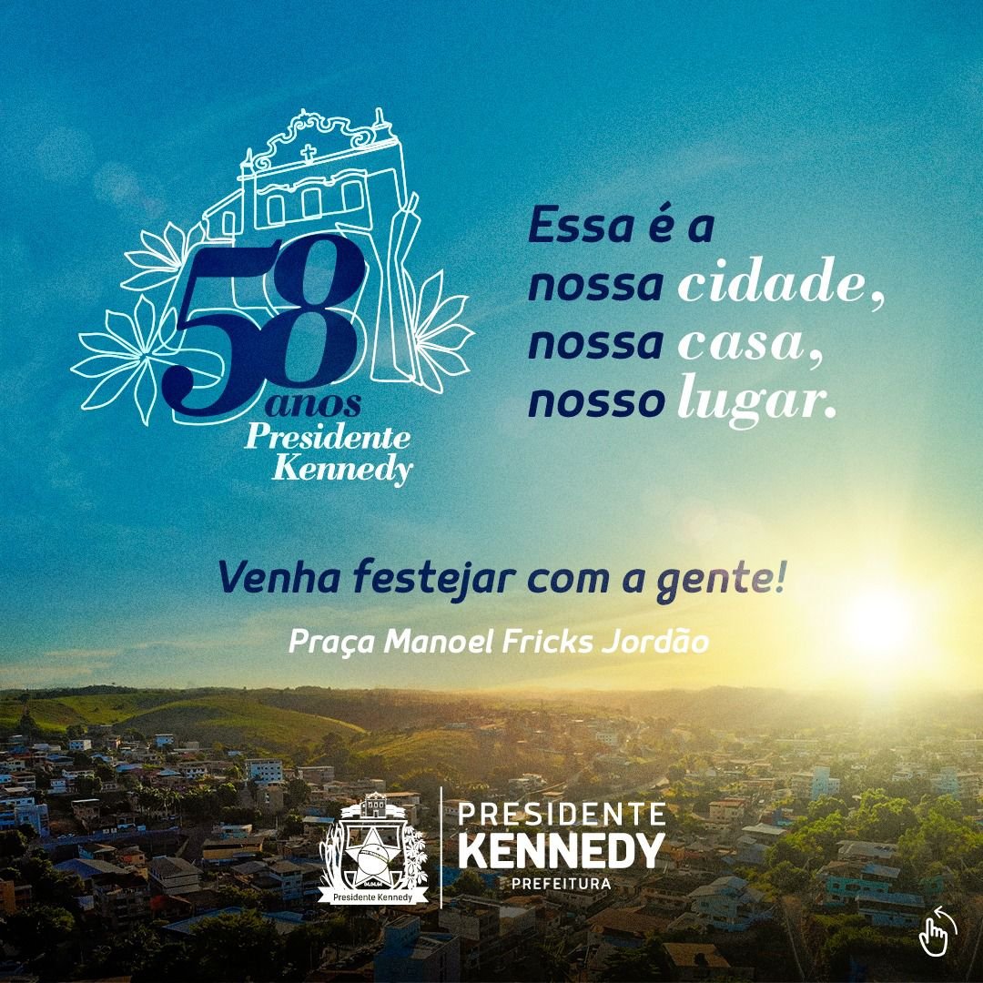 Presidente Kennedy celebra 58 anos de emancipação com programação gastronômica e esportiva
